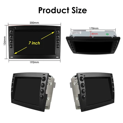 central control large screen car – DVD Navigation
