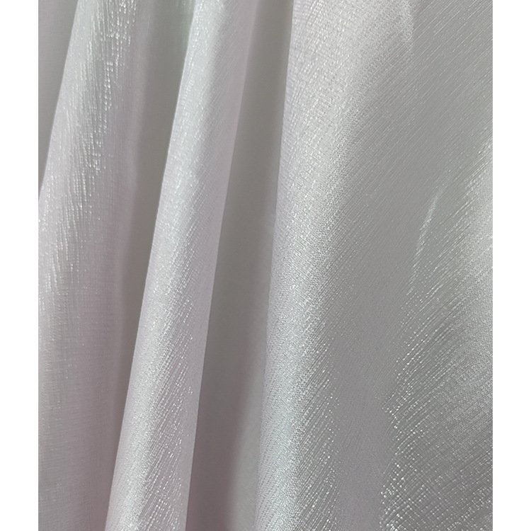 厂家批发阳离子树皮纹欧根纱 衬衫裙装婚纱围巾礼服里布汉服布料