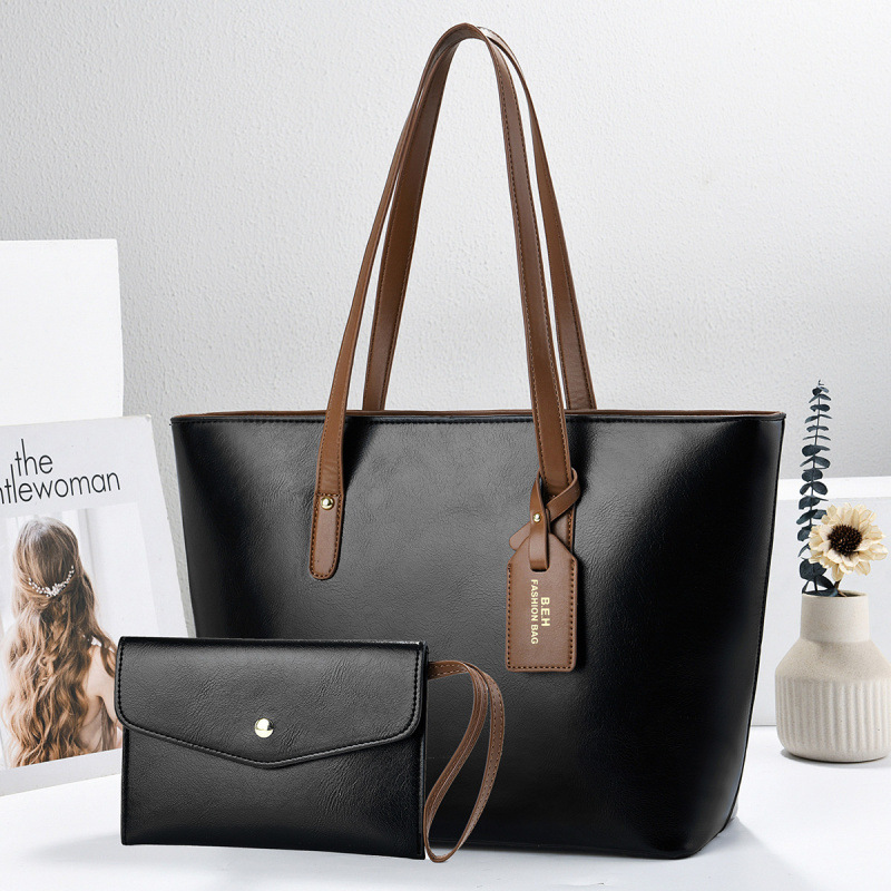 Bolsas de dos piezas de moda de gran capacidad de transporte diario bolsa de mano bolsa de hombro ocio versátil bolsas transfronterizas