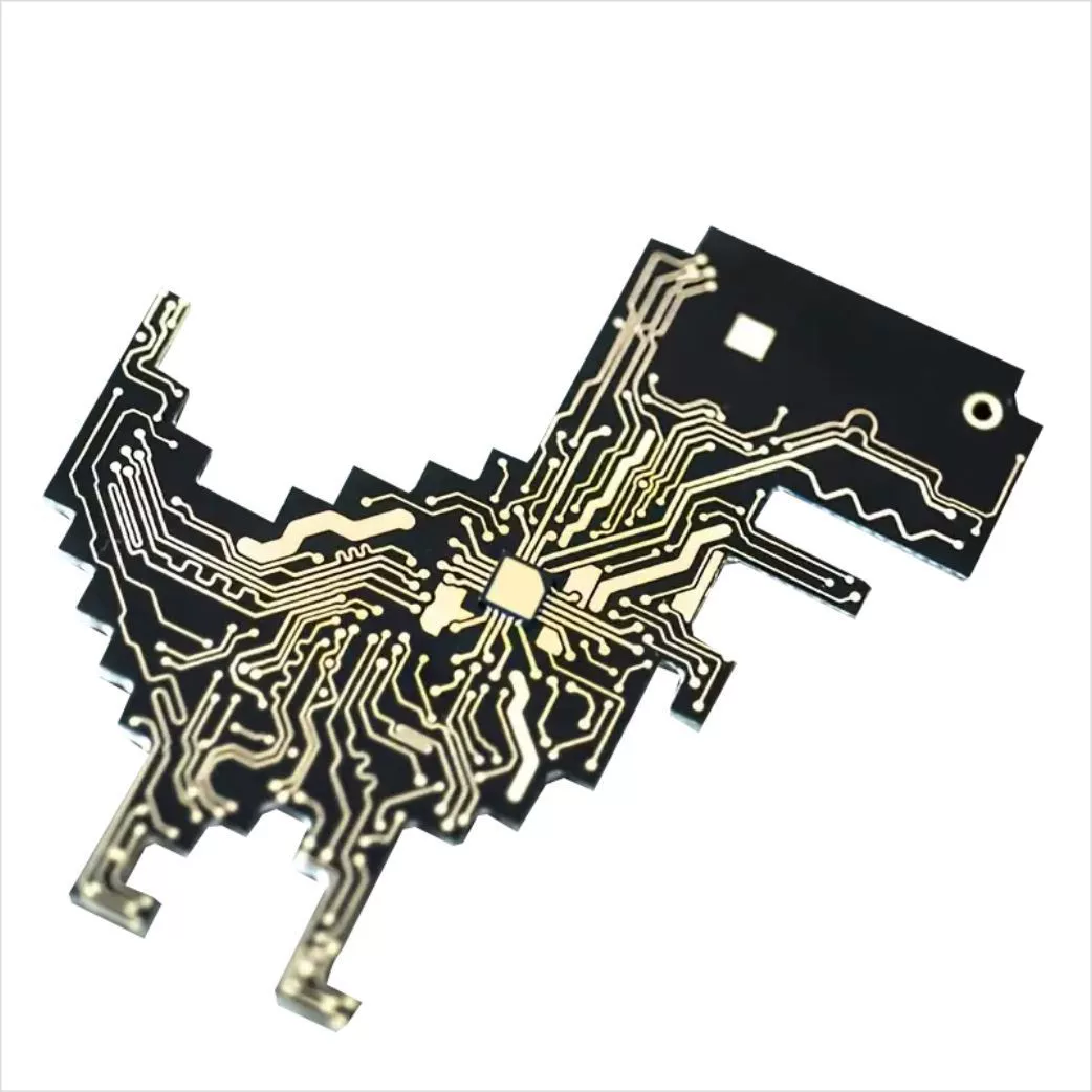 Брелок с маленьким динозавром Google, брелок с печатной платой маленького динозавра