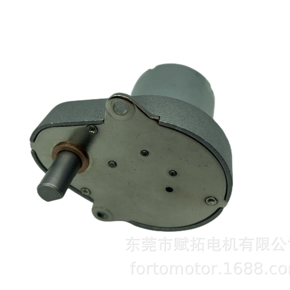 赋拓电机定制48mm梨形减速电机 气泵阀门电机 微型直流减速电机