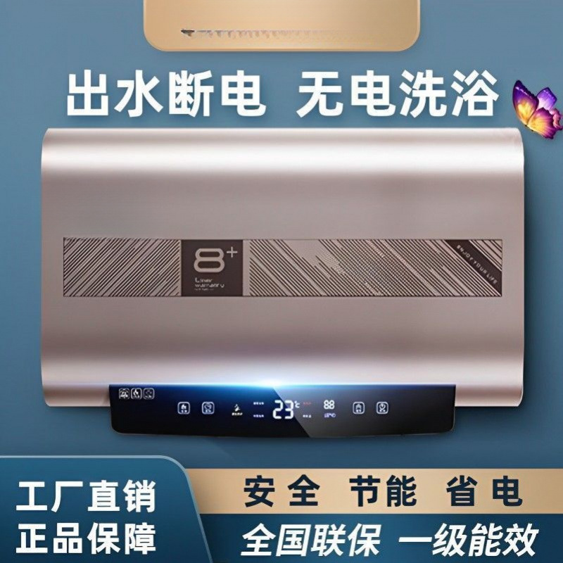 热水器家用电热水器卫生间40L小型速热60升储水式洗澡租房用批发