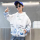 Boys' sun protection clothing Summer 2024 medium and large children's UV protection quick-drying boys' summer clothing thin coat sun protection clothing