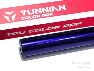 Auto Color Change Film — factory wholesale cross-border direct sales - tpu-royal-indigo-dual-use-for-wet-and-dry-surfaces-15215m