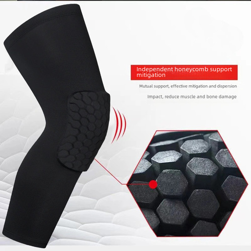 Basketball sports knee pads protective gear outdoor sports honeycomb knee pads anti-collision protective equipment running fitness sports knee protection