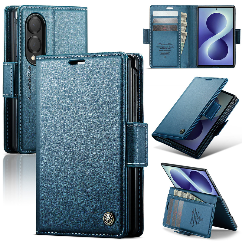 Suitable for Samsung Z Fold8 wide foldable flip phone case Zfold8Ultra phone leather cover anti-scan protection Suitable for Samsung Z Fold8 wide foldable flip phone case Zfold8Ultra phone leather cover anti-scan protection