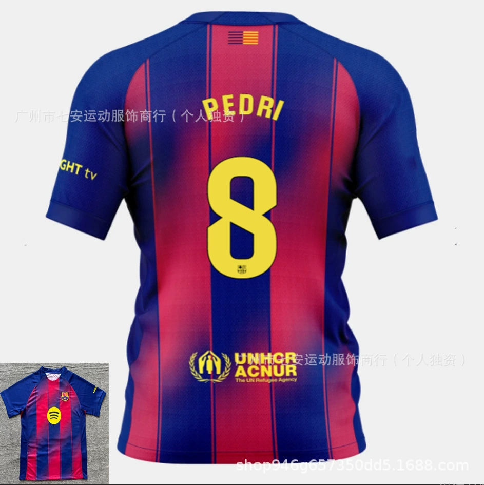 Версия футбольной формы 25-26 Тайланд Tottenham Son Heung-min Barcelona Yamal Manchester City Haaland Marseille home and away jersey