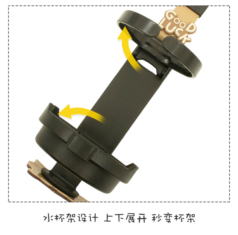 Creative Zodiac-Themed Car Cup Holder Hook, Multifunctional 2-in-1 Rear Seat Tea Cup Holder, Car Storage Hook