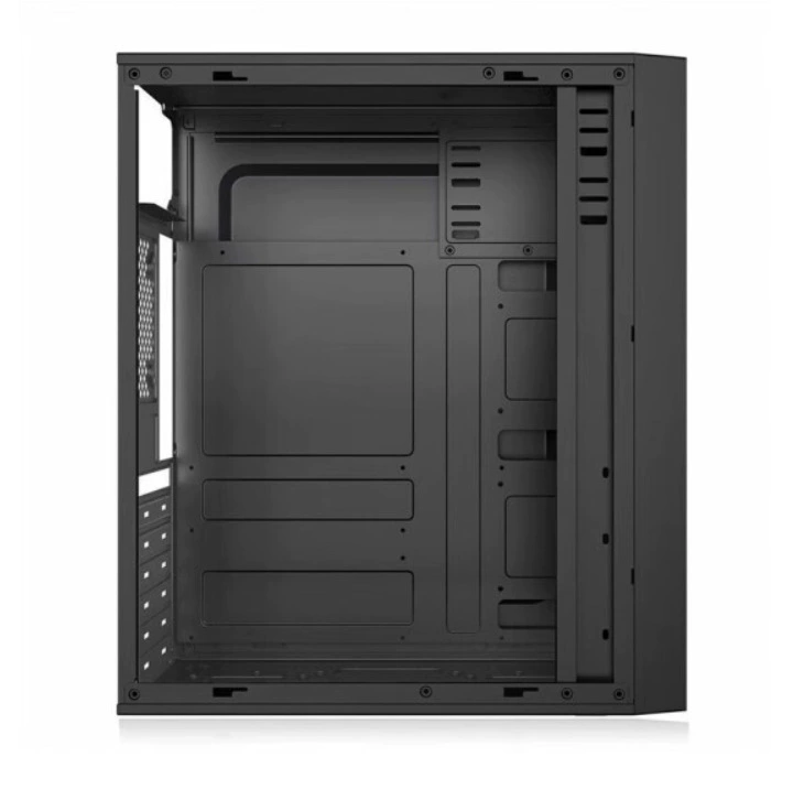 Большая настольная ATX панельный корпус планшета черный, тщательно очищенный сбоку, через игру, офисный деловой кейс отрасли известное предприятие