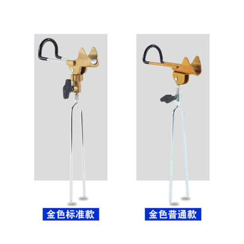Fishing rod holder, hand and sea dual-purpose ground insert, long rod, universal adjustment, luminous silicone pad manufacturer wholesale