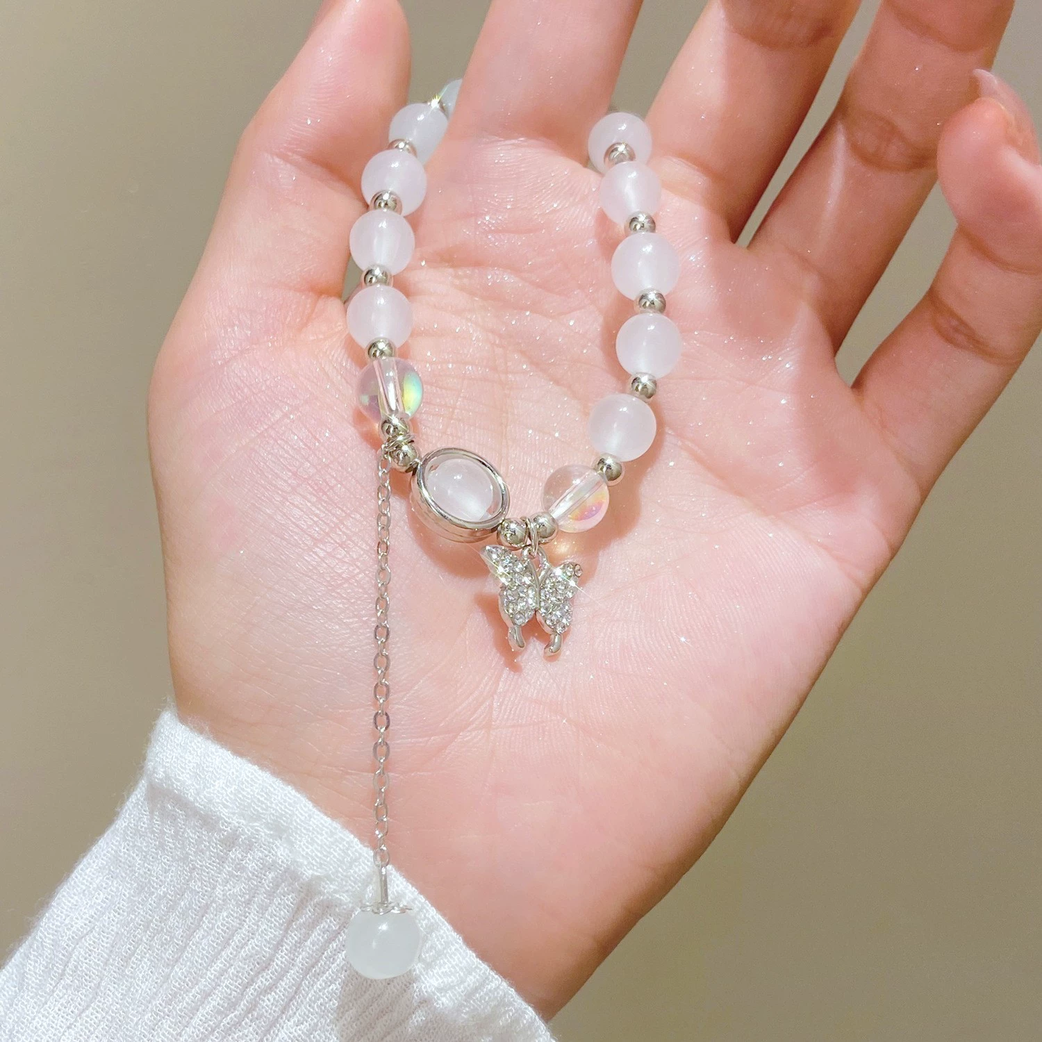 Bracelet, copper jewelry Korean light-luxury style, delicate adjustable design