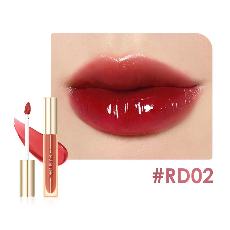 FOCALLURE水光镜面唇釉持久滋润嘟嘟唇不沾杯唇彩跨境彩妆女FA279