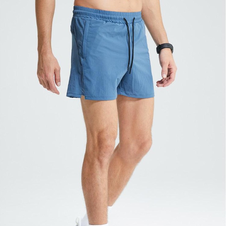 LULU mismo estilo pantalones cortos para correr de secado rápido entrenamiento para hombres pantalones deportivos de maratón fitness para hombres pantalones casuales de tres puntos pantalones de baloncesto