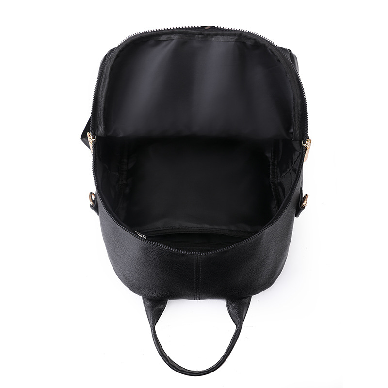 Fábrica al por mayor 2024 nueva moda europea y americana Mochila De mujer simple retro multifuncional mochila de doble uso bolso de mujer