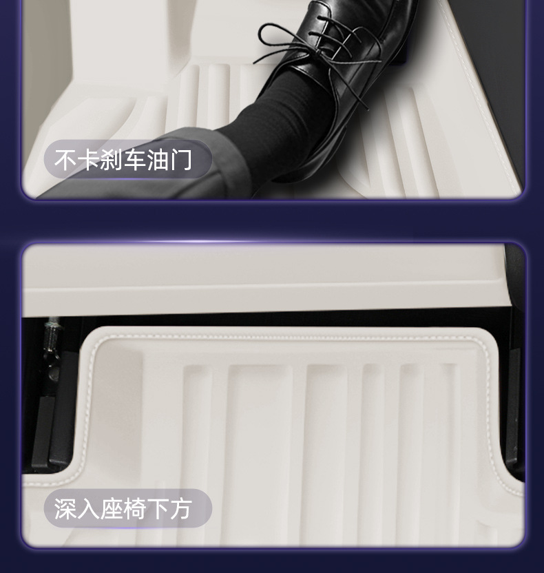 Suitable for Ora 5 Models, Waterproof and Dustproof Car Interior Accessories, Environmentally Friendly Double-Layer Ora 5 Floor Mats