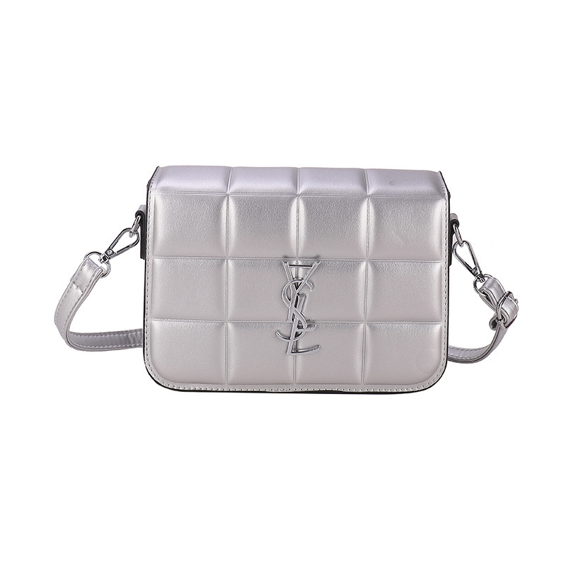 Bolso cuadrado pequeño retro francés 2023 nuevo bolso de mensajero de hombro simple y versátil de moda bolso de tofu de textura avanzada