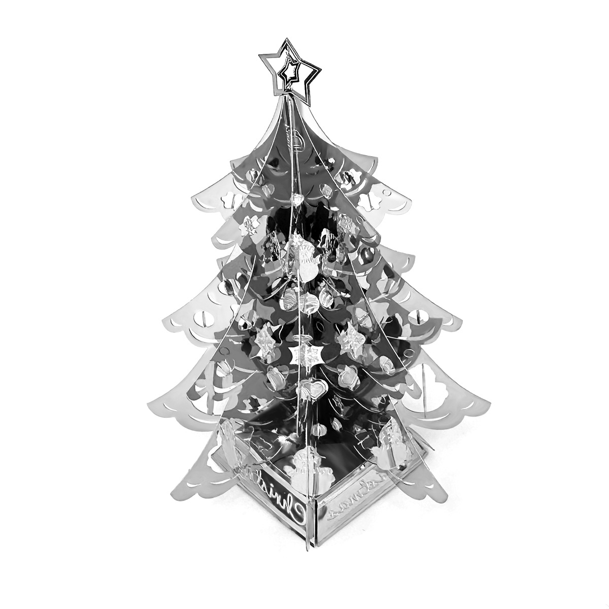 R2D2DIY puzzle de metal 3D hecho a mano modelo tridimensional para adultos Juguetes de puzzle de ensamblaje