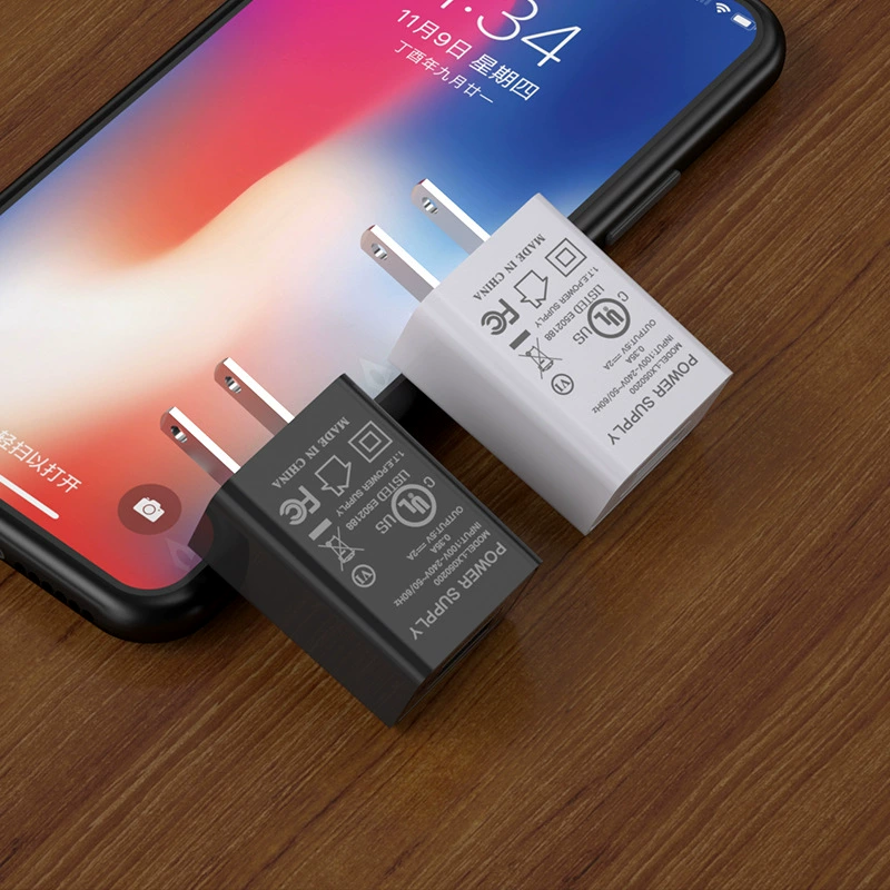 Китай-США японский зарядное устройство 5V2A 3.C, сертифицирован UL, PSE USB-зарядная головка LED свет вентилятор уровень источник питания