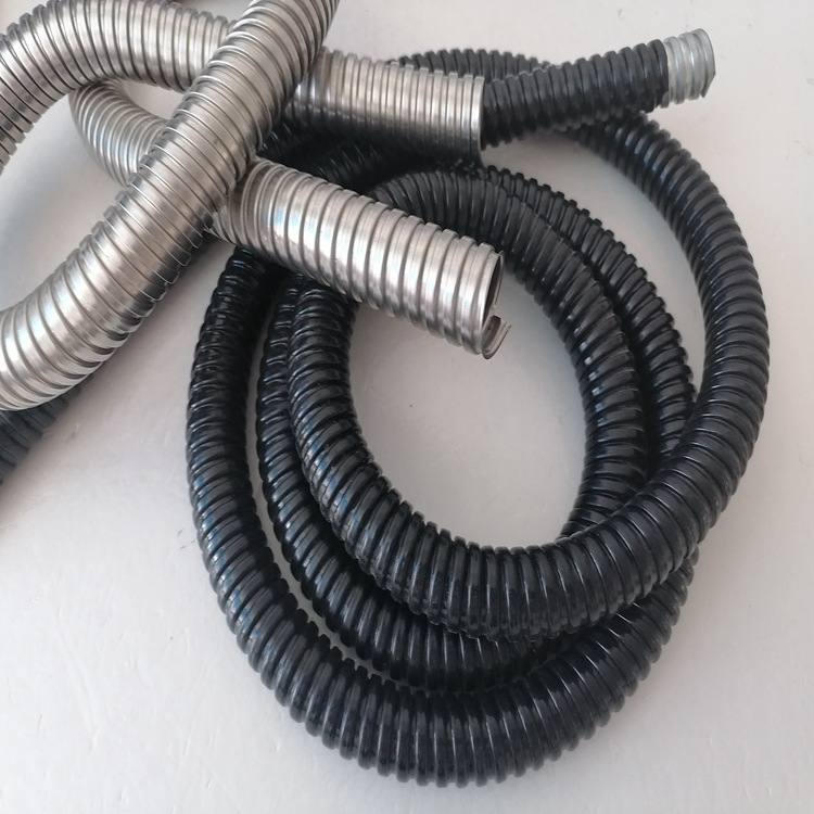 P3型镀锌阻燃包塑软管 加厚穿线护线金属蛇皮管规格齐全