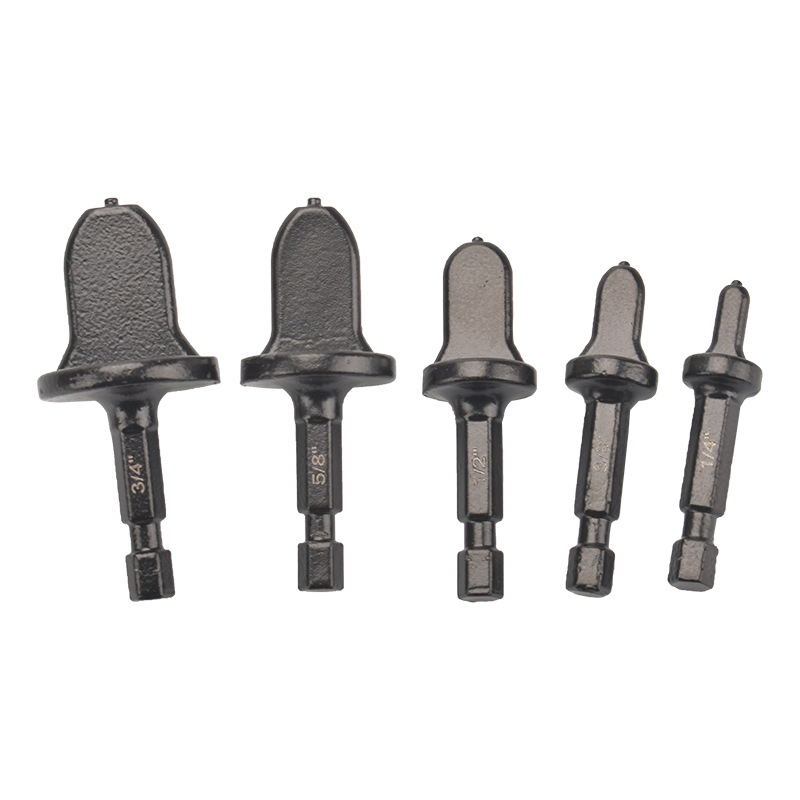 Expansor de tubería de cobre 5 unids mango hexagonal tubo eléctrico herramienta de expansión tubo británico traje de aire acondicionado tubo de cobre escariador image 7