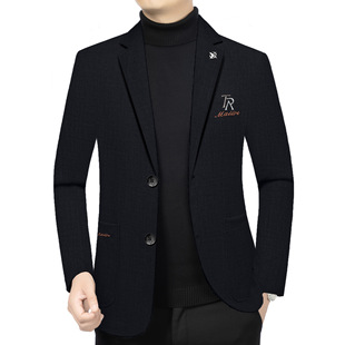 Men's New High-End Business Casual Suits Spring Men's Jackets Fashion Trendy Suits Cotton and Linen Suits 2025