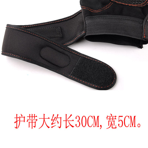 Fitness gloves half-finger men's and women's weightlifting dumbbell long wrist gloves equipment training breathable outdoor cycling gloves factory