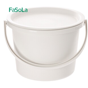 Бытовая пластиковая раковина FaSoLa с крышкой утолщенная портативная раковина для хранения ведро для студенческого общежития раковина для белья