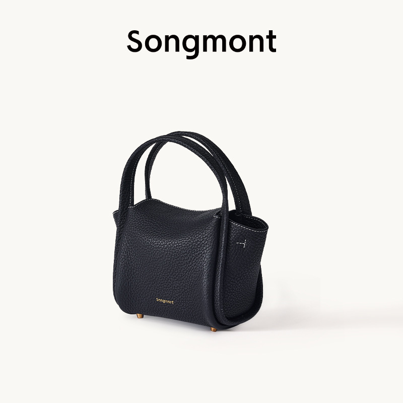 Songmont 山下裕松元宝バッグ ミニ野菜バスケット 第一層牛革ポータブルクロスボディミニ携帯電話バッグ|undefined
