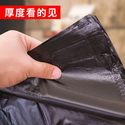 black disposable bag wholesale kitchen thickening plastic bag Large Bag hotel Property Sanitation Solid Flat pocket