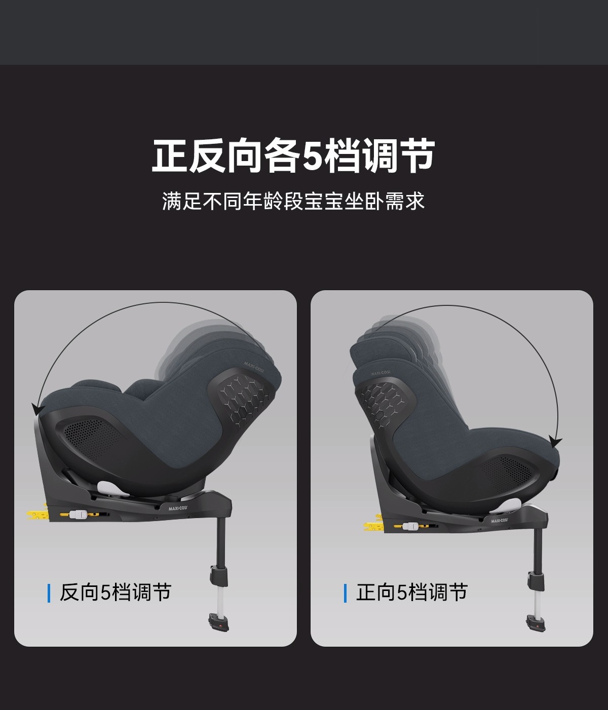 Maxicosi Michael Suitable Mica360 Pro Child Safety Seat Rotating Newborn Reclining Car Seat