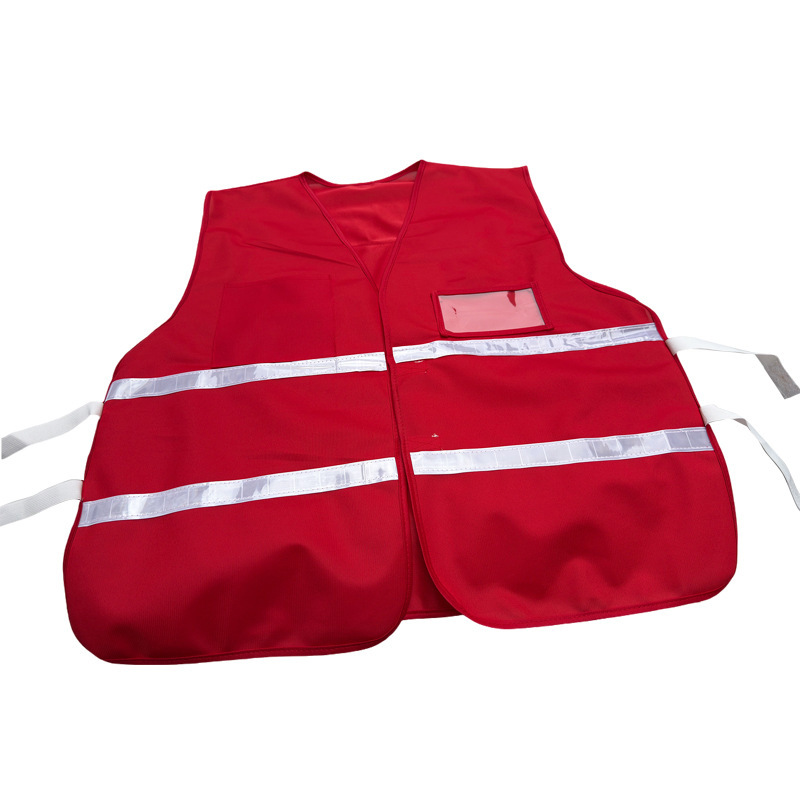 Reflective Vest Manufacturer Reflective Vest Straps Multi-Pocket Construction Sanitation Clothing Protective Reflective Clothing Safety Reflective