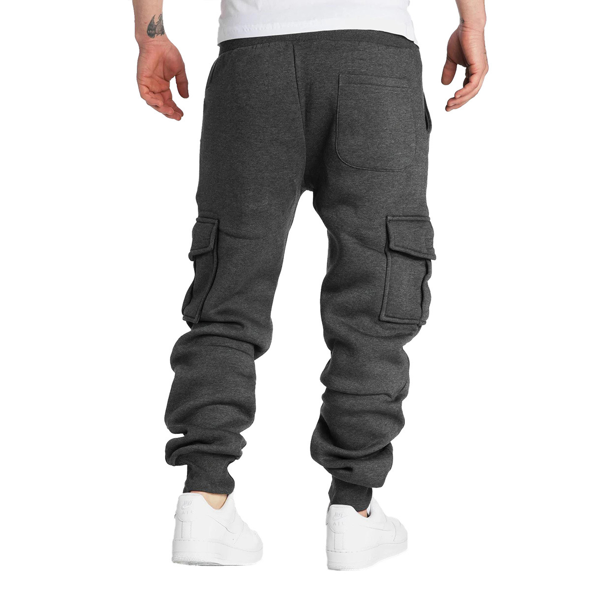 Herren Cargohose Mit Fleecefutter Für Herbst Und Winter_voghion.com
