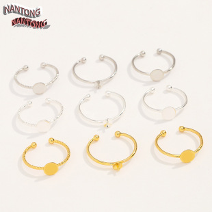 �~�����_�ڽ�ָȦ��ճ������� diy�ֹ����ƽ��ָ�h��ָ�п���