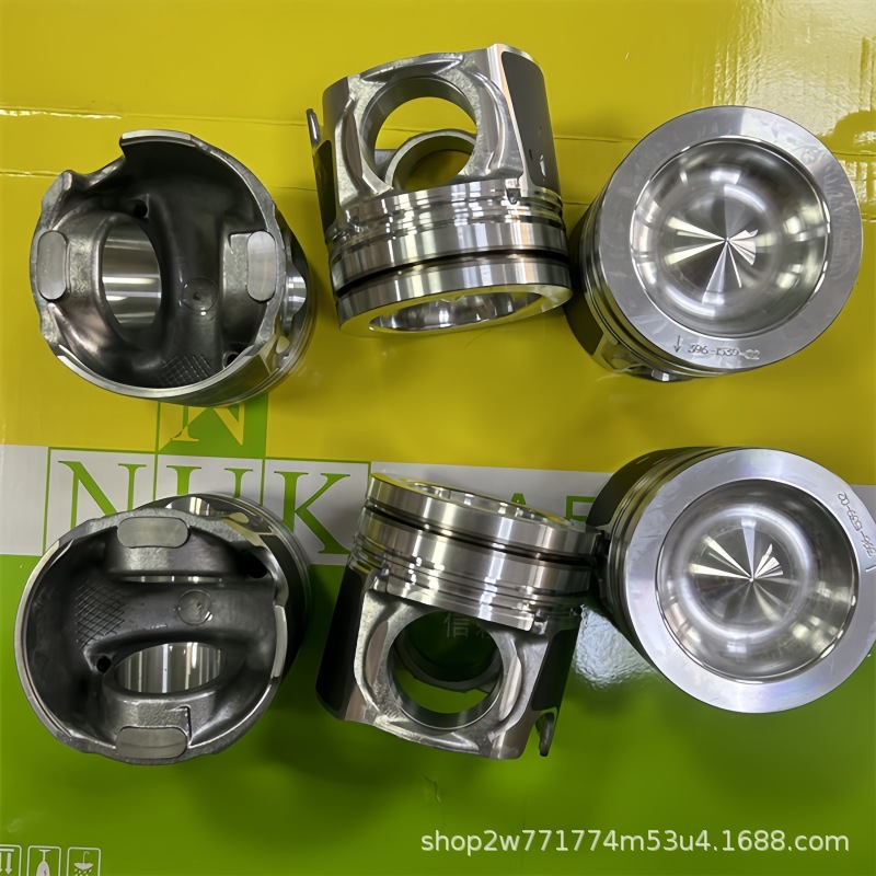 Customized Caterpillar C9.3 engine overhaul kit with four matching mechanical engineering pistons and components