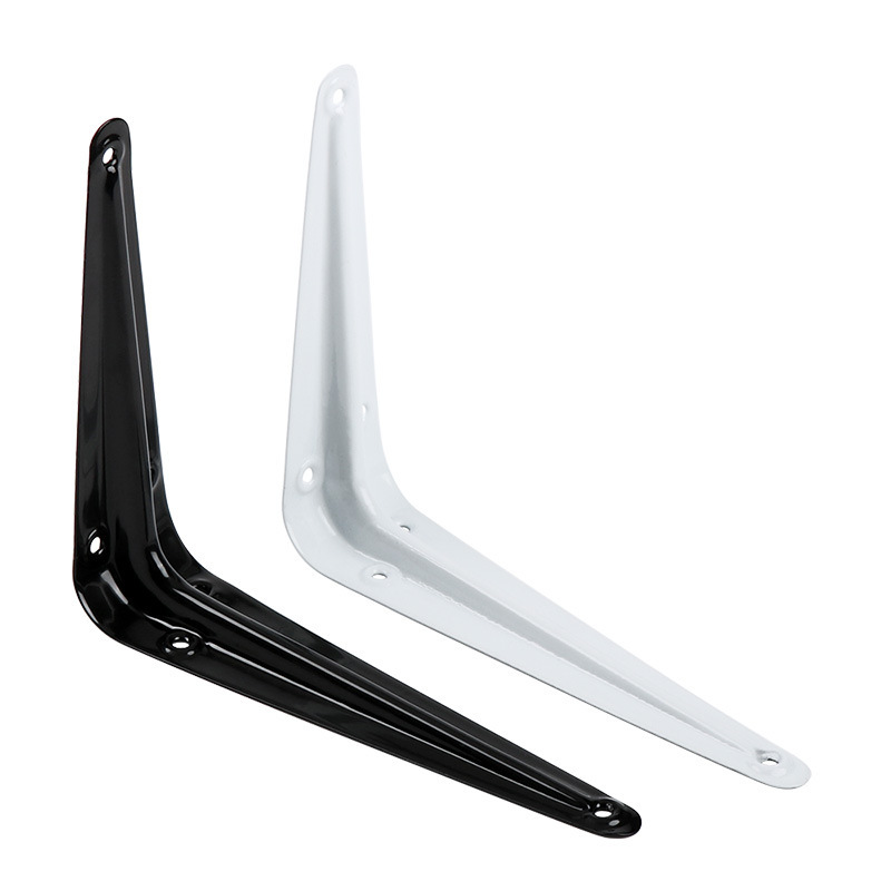 Triangular Bracket Wall Support Nine-frame Iron Bookshelf Hardware Partition Layer Bracket Fixed Support