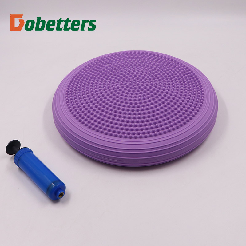 Engrosada a prueba de explosión de yoga cojín inflable bola de equilibrio almohadilla de equilibrio de yoga placa de equilibrio cojín de masaje entrenador de equilibrio