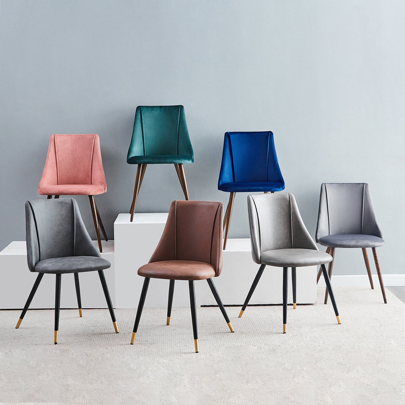 Silla de comedor de exportación ligera y lujosa silla de comedor de madera nórdica silla de madera image 4