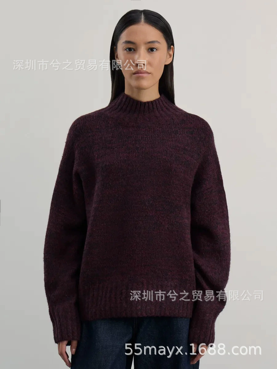 Свободный джемпер из шерсти (loose sweater)