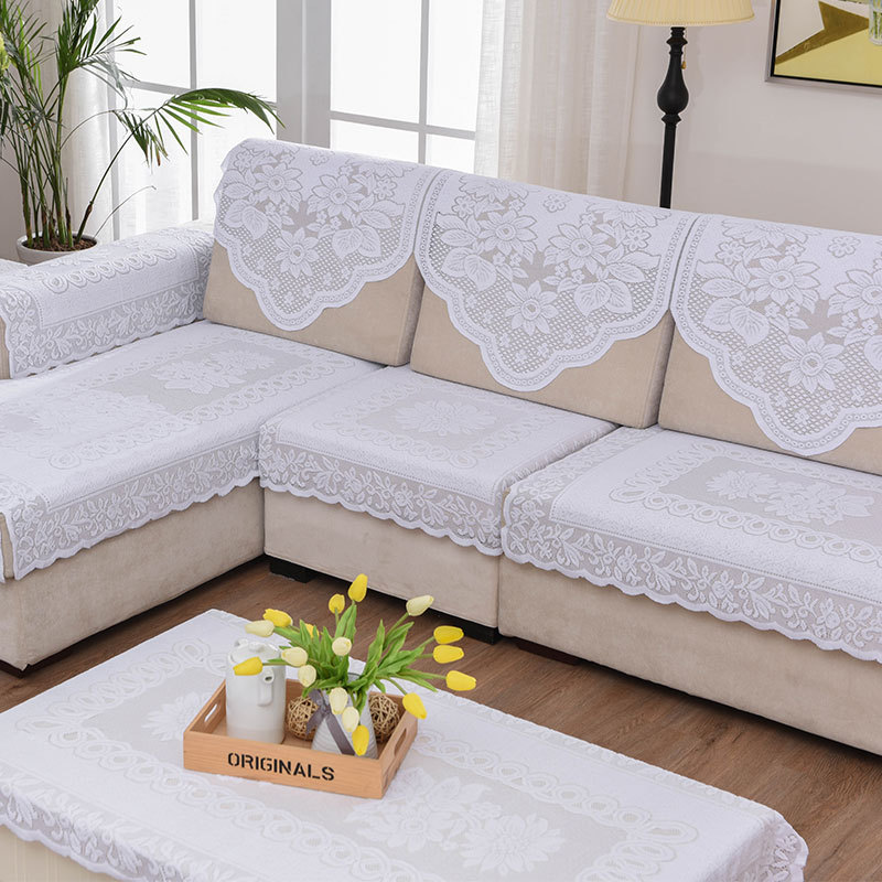 European Minimalist, French Romantic,Stretch Sofa Cover, Scratch-resistant Couch Slipcover, Non-slip Furniture Protector, Washable Elastic Cover, Pet_voghion.com