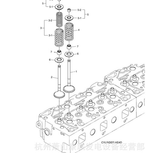 65.04102-0002A阀门弹簧 PU126斗山