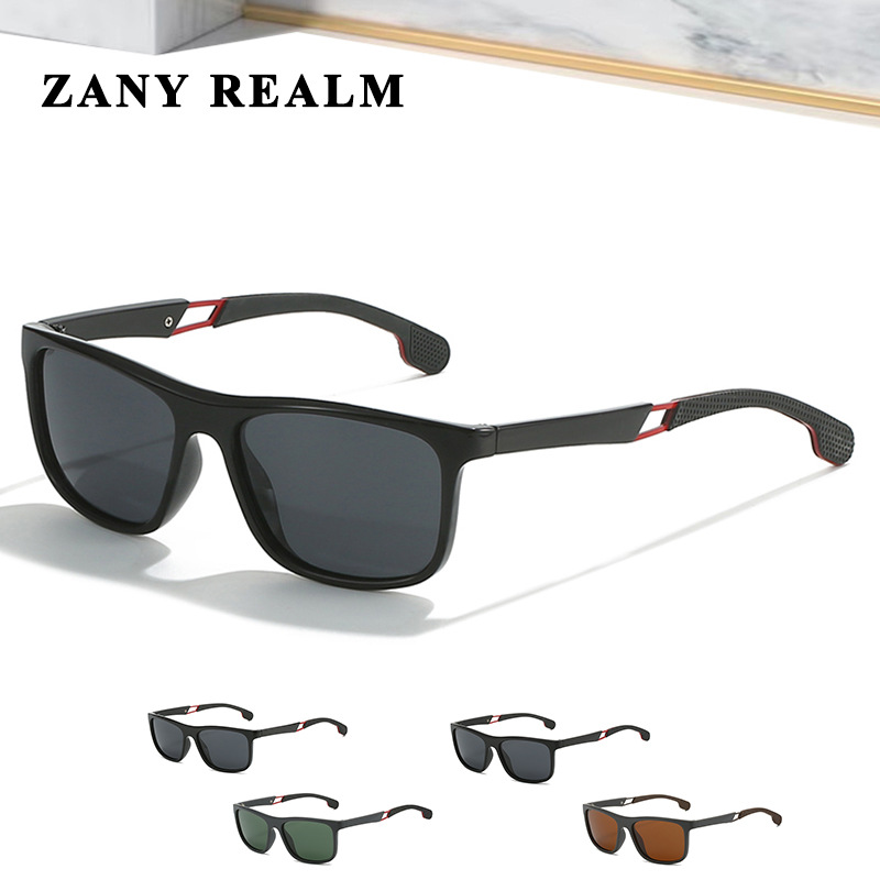 Nuevos hombres de transfronteriza gafas de sol polarizadas moda deportes PC comercio exterior de Europa y América gafas de sol fabricantes en stock