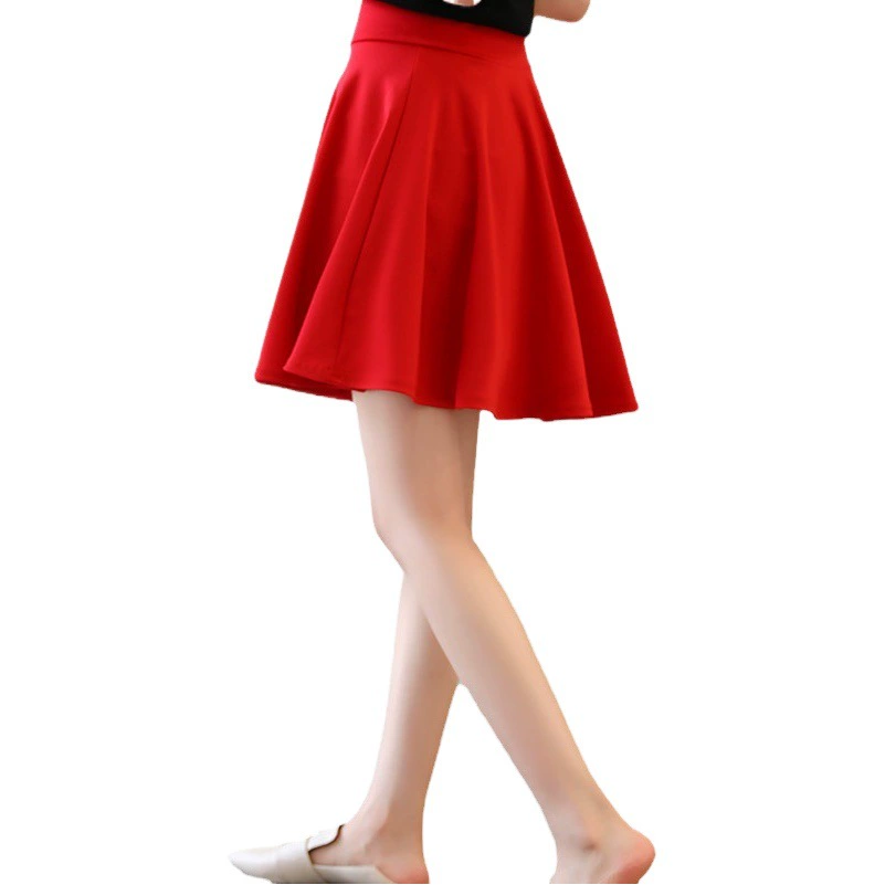 [Ap08] Yi черная кошка Солнцезащитная юбка новая Толстая Тетя среднего и пожилого возраста большого размера квадратная танцевальная юбка с защитой от воздействия 45 см