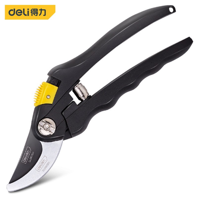 得力果树剪修枝剪刀园艺修剪树枝园林省力修花枝剪家用剪