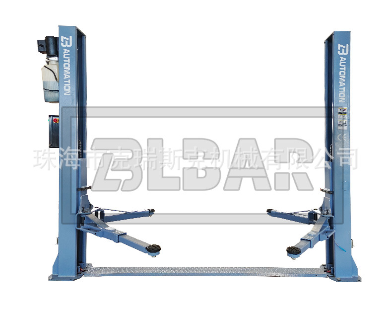 Electrically Unlocked Car Double Column Lift Two Column Lift 4 Ton Car Lift 1.9m Column Lift
