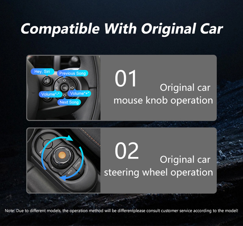 Suitable for Bmw Mini Wireless Carplay Overseas Wireless Android Auto Original Car Upgrade Module