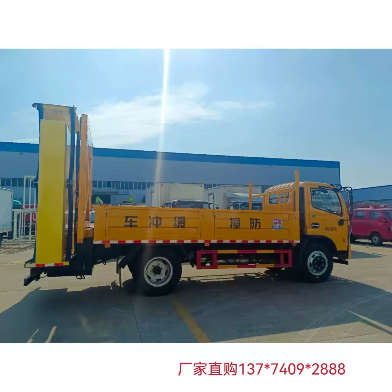 厂家直供 东风100K防撞车 高速路防撞缓冲车70K80K100K防撞包价格