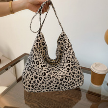 慵懒风女包包2024新款潮手提单肩包休闲百搭简约大容量学生托特包