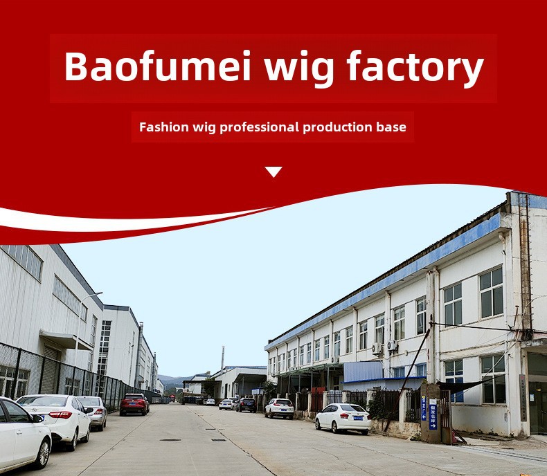 Shake Tone Internet Beliebte Perücke im gleichen Stil Damen Chemiefaser Langes Haar Große Welle U-förmiges Haarband Gestricktes Kopftuch Einteilige Halbabdeckung_voghion.com