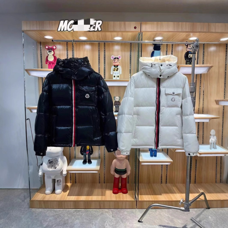 M's 正しいバージョン レインボー フード付き アウトドア 防寒 暖かい ブティック ファッション 快適 男女同型 i スポット ジャケット|undefined