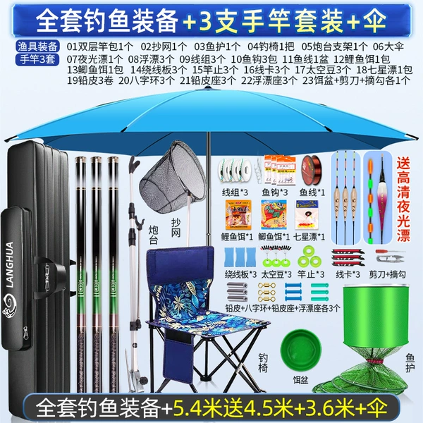 Set, equipment, full set, 5.4meter, 3.6meter